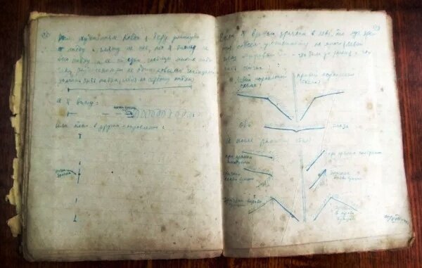 Страницы из дневника Льва Засецкого.