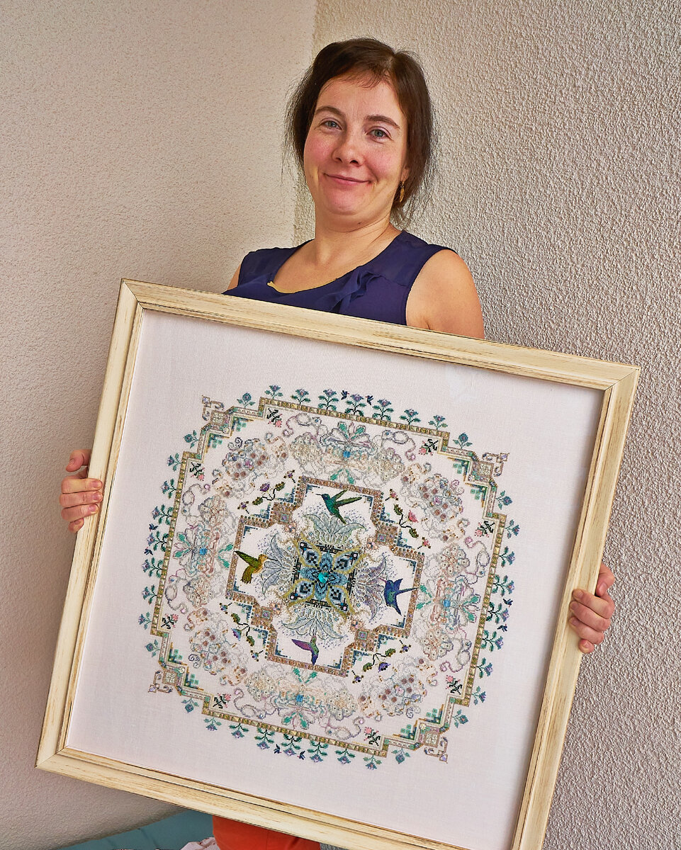 The Hummingbird Lace Mandala