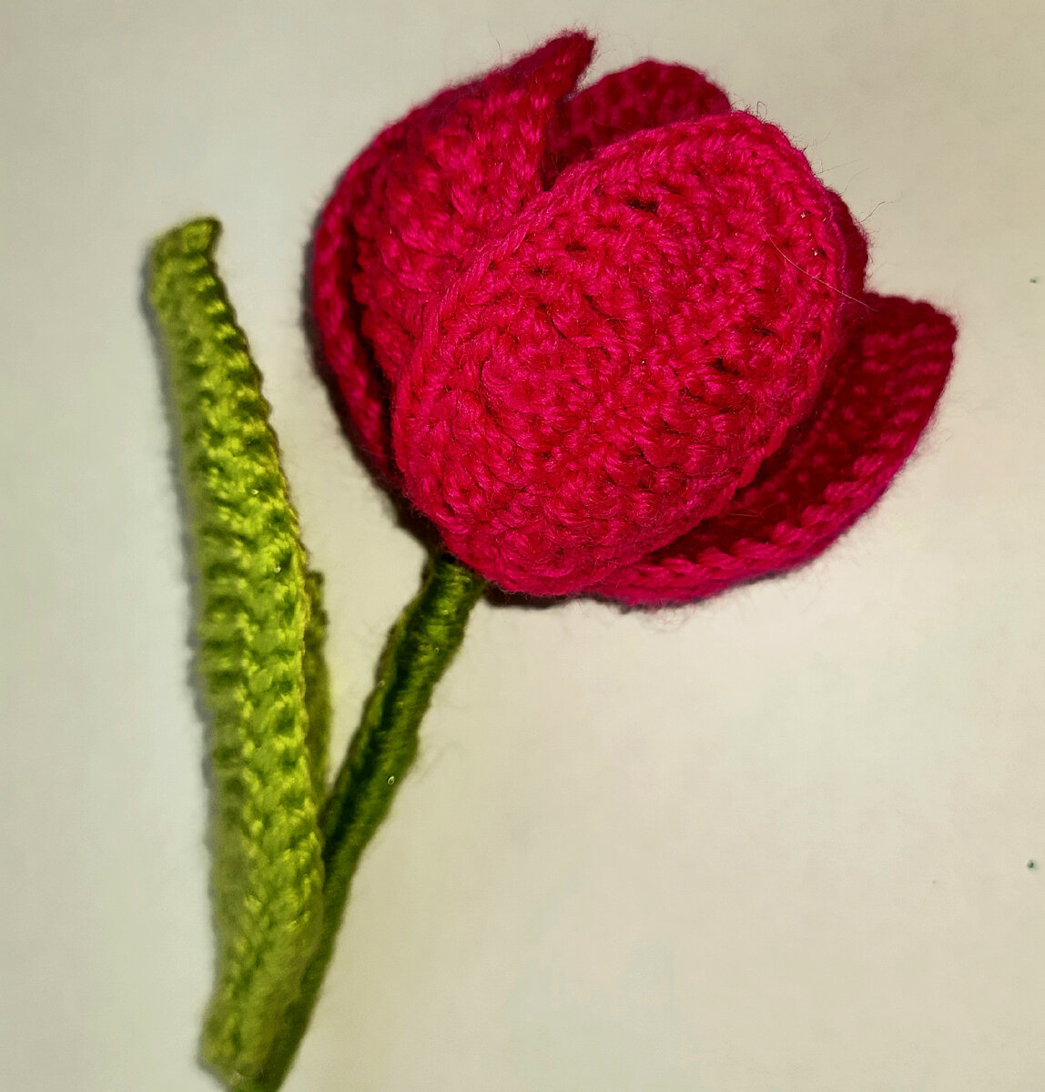 тюльпаны крючком. тюльпаны крючком.