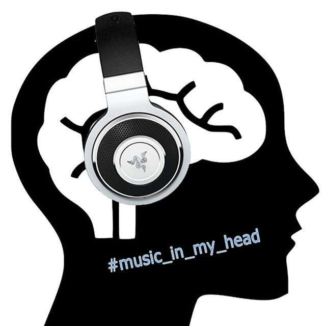 Music in my head. Музыка в голове. Картинки Music in my head. Music in my head надпись.