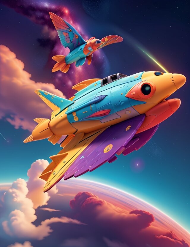 Your spaceship and you are its captain