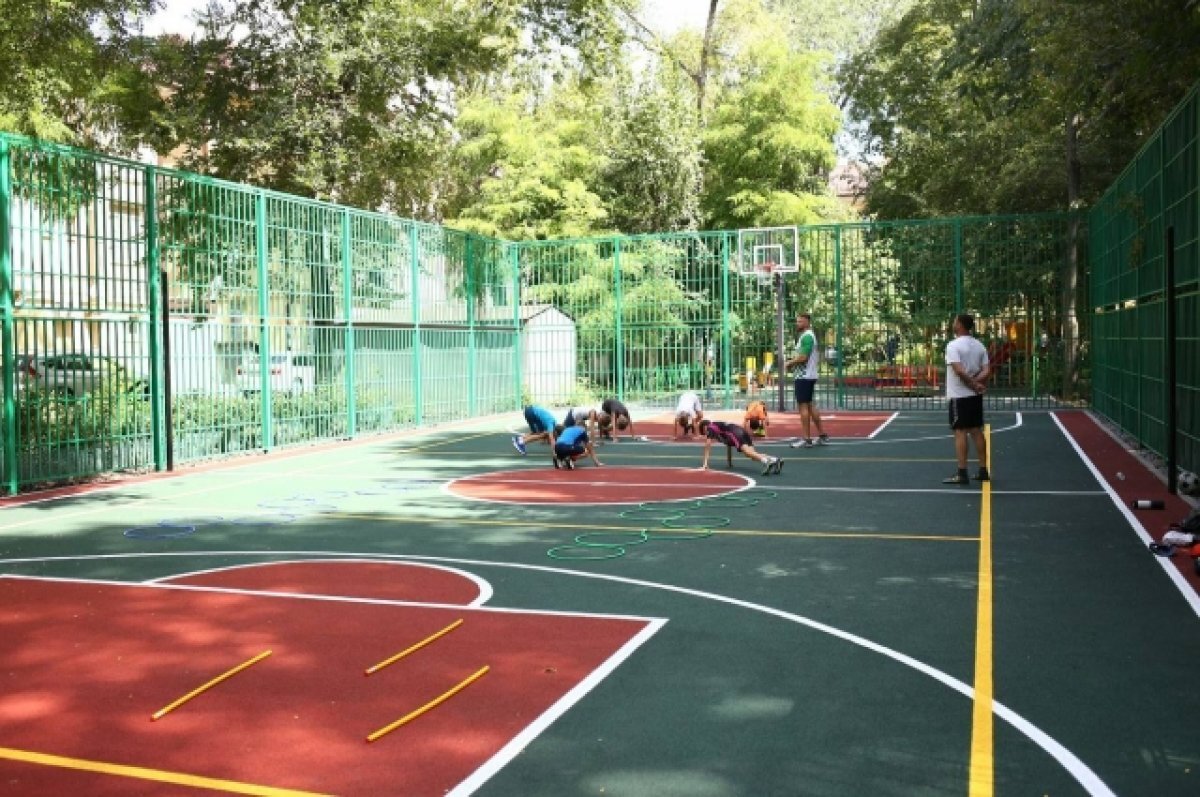    В Ростове за три года обновили 31 спортплощадку