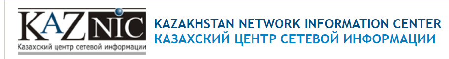 Логотип Казахского центра сетевой информации 