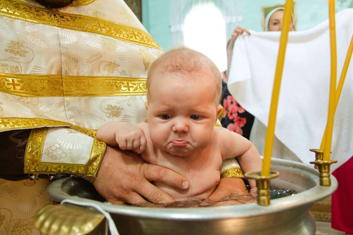 Крещение ребенка