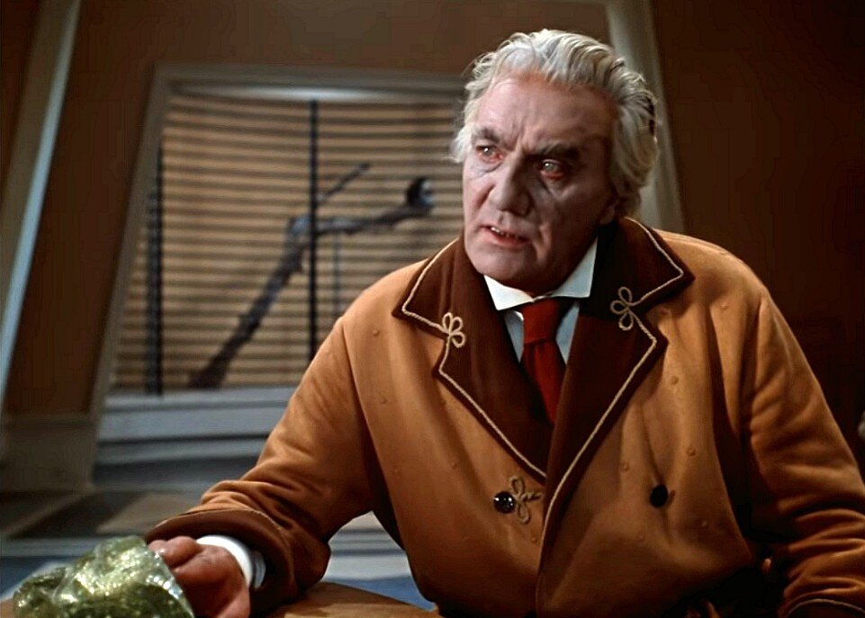 Кадр из фильма «Человек-амфибия», 1961 г.