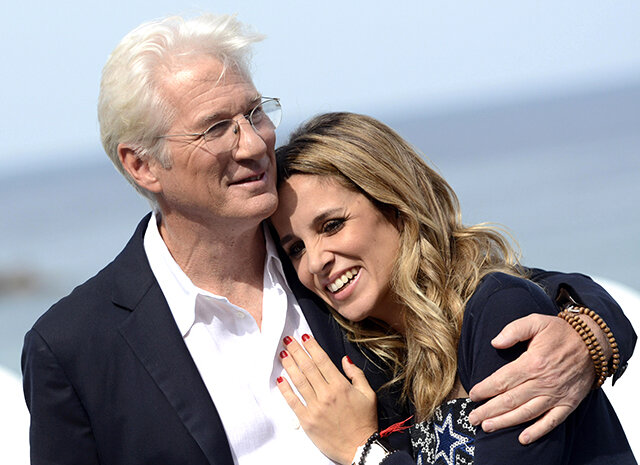 Ричард Гир и Алехандра Сильва