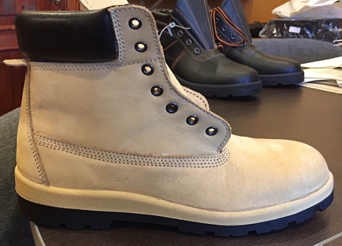 Тимберленды из нубука