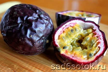 Спелая Маракуйя выглядит так.