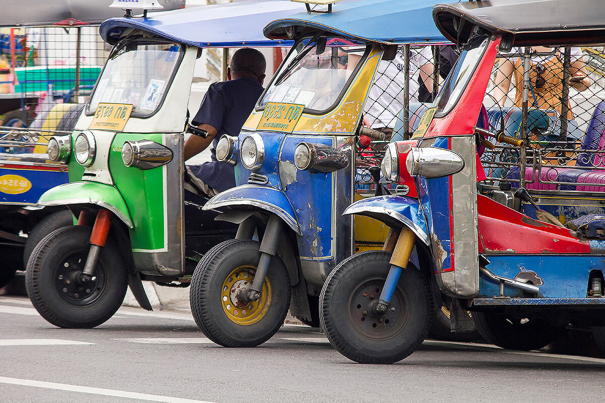 Обман в транспорте: такси, тук-тук, мотобайк
