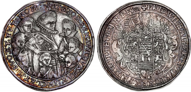 
Семейная монета, Германия, 1605-1620 гг.