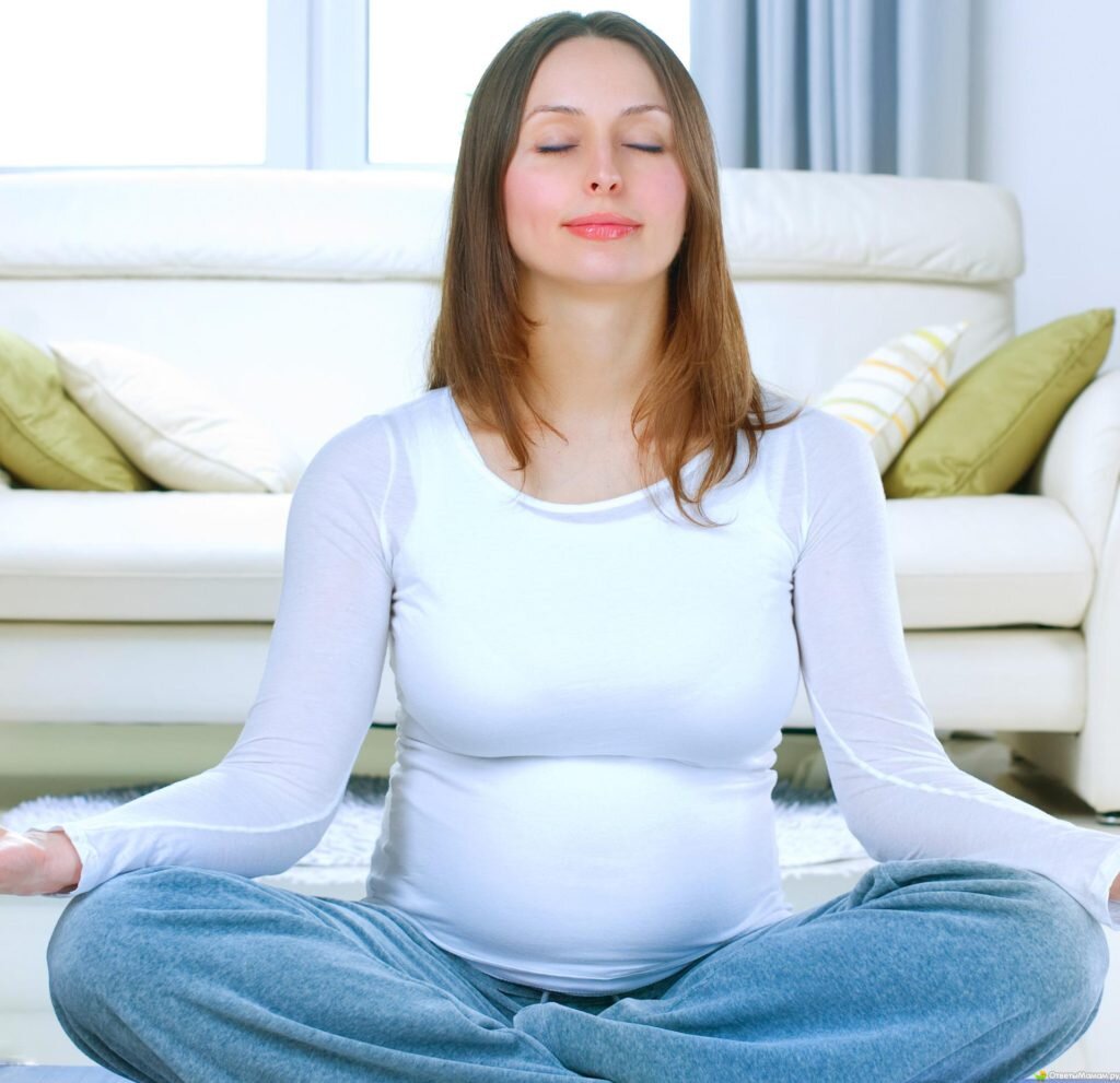 Тренировка правильного дыхания перед родами