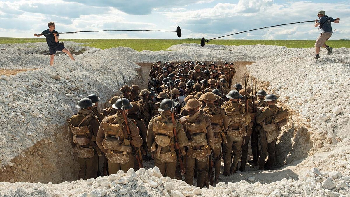 Кадр со съемок фильма "1917"