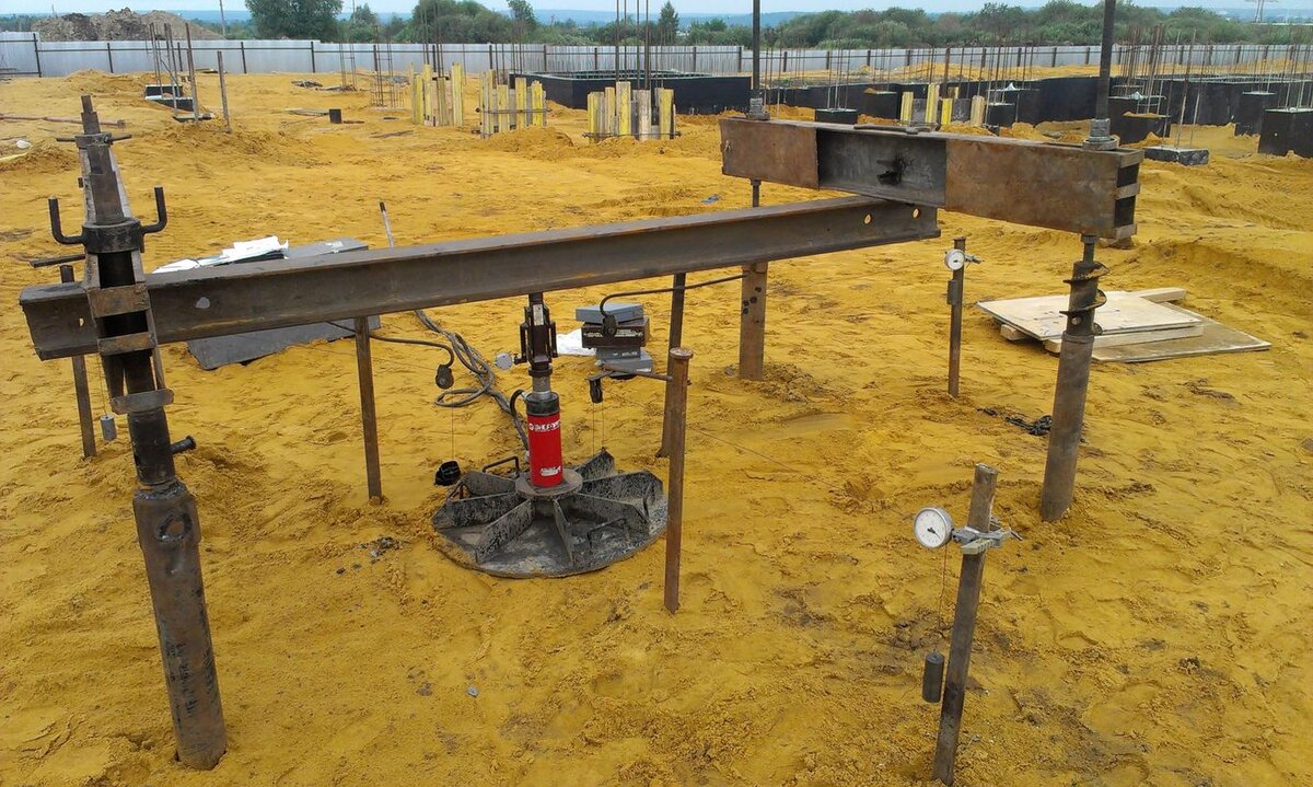 Исследования грунта в полевых условиях  