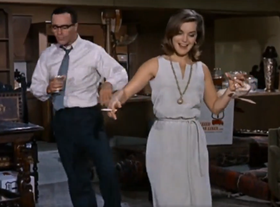 Джек Леммон и Роми Шнайдер в комедии "Хороший сосед Сэм"