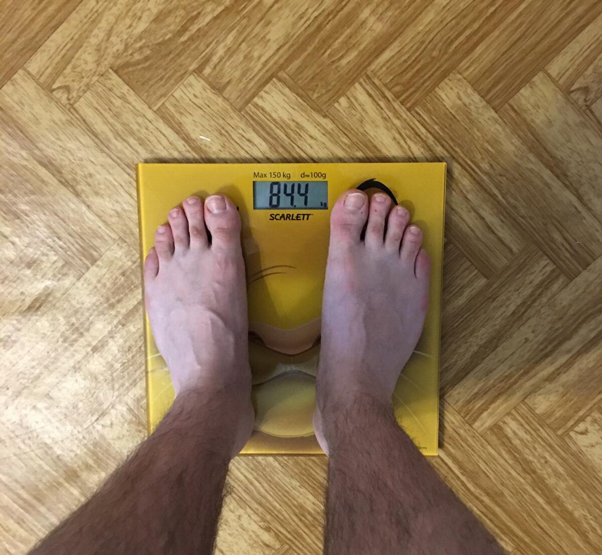 Ура! 8 кг позади! Можно съесть пироженое!