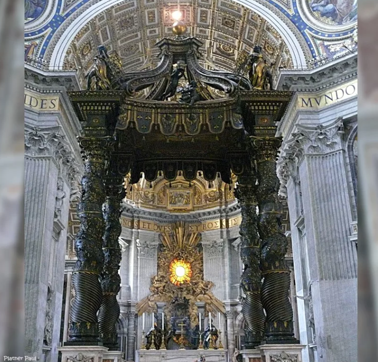 интерьер собора св петра в риме
