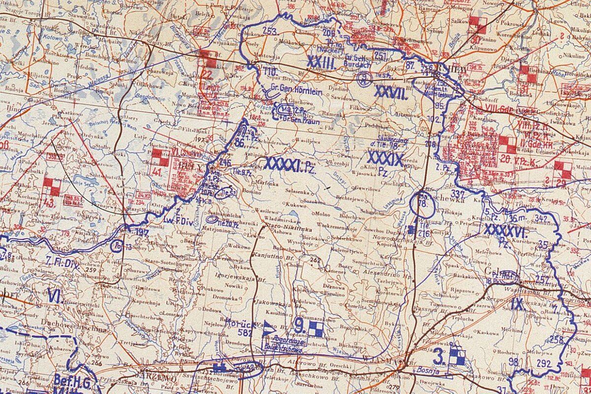 Операция марс в 1942 году карта