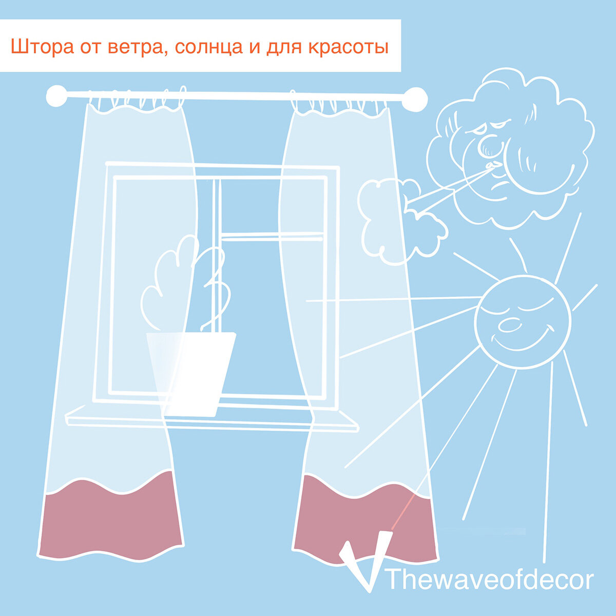 Штора (фр. store) – это оконная драпировка из ткани. Она служит для регулирования света в комнате и объединяет в себе все виды оконных занавесок.