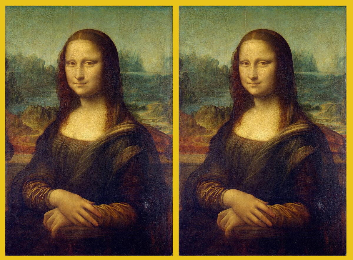 Найдите отличие на этих картинах.