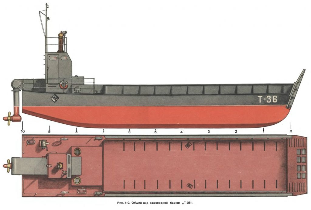 Баржа T-36