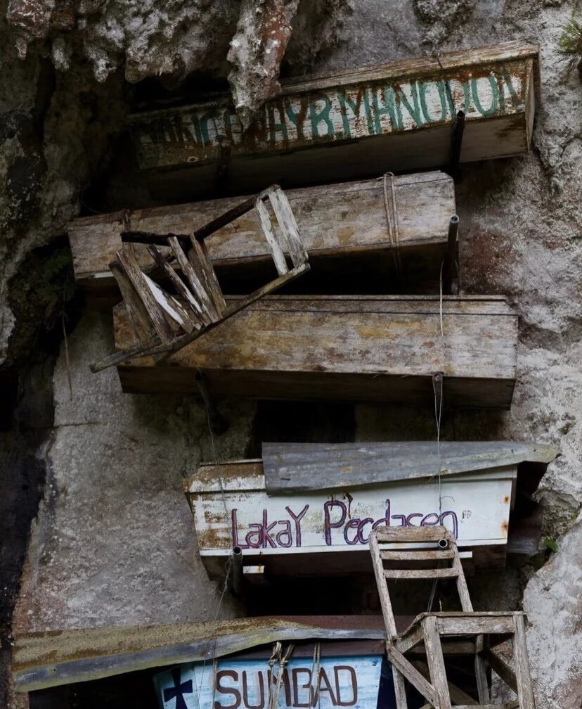 Висячие гробы Сагады, Филиппины