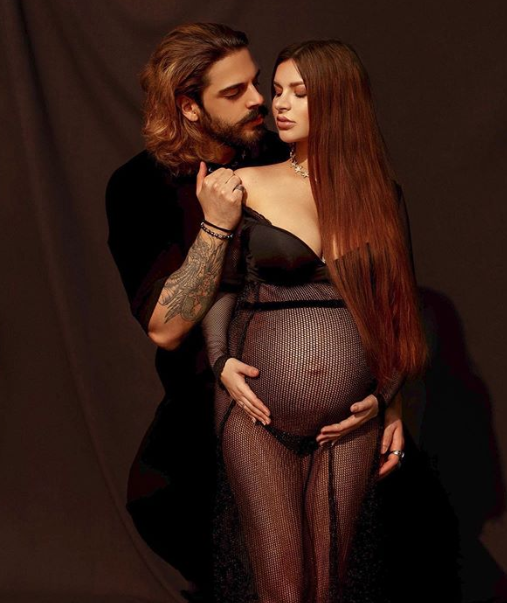 Алена Венум с мужем