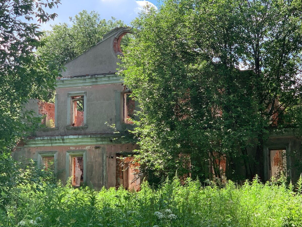 Вид усадьбы спереди