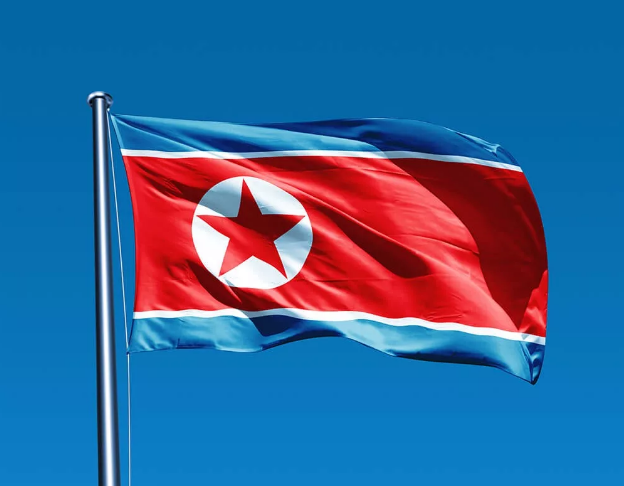 Флаг КНДР. Источник изображений: Яндекс. Картинки