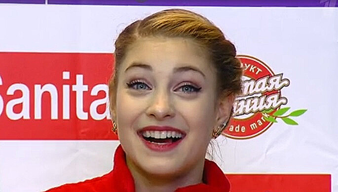 Алена Косторная была приятно удивлена первому месту после короткой программы