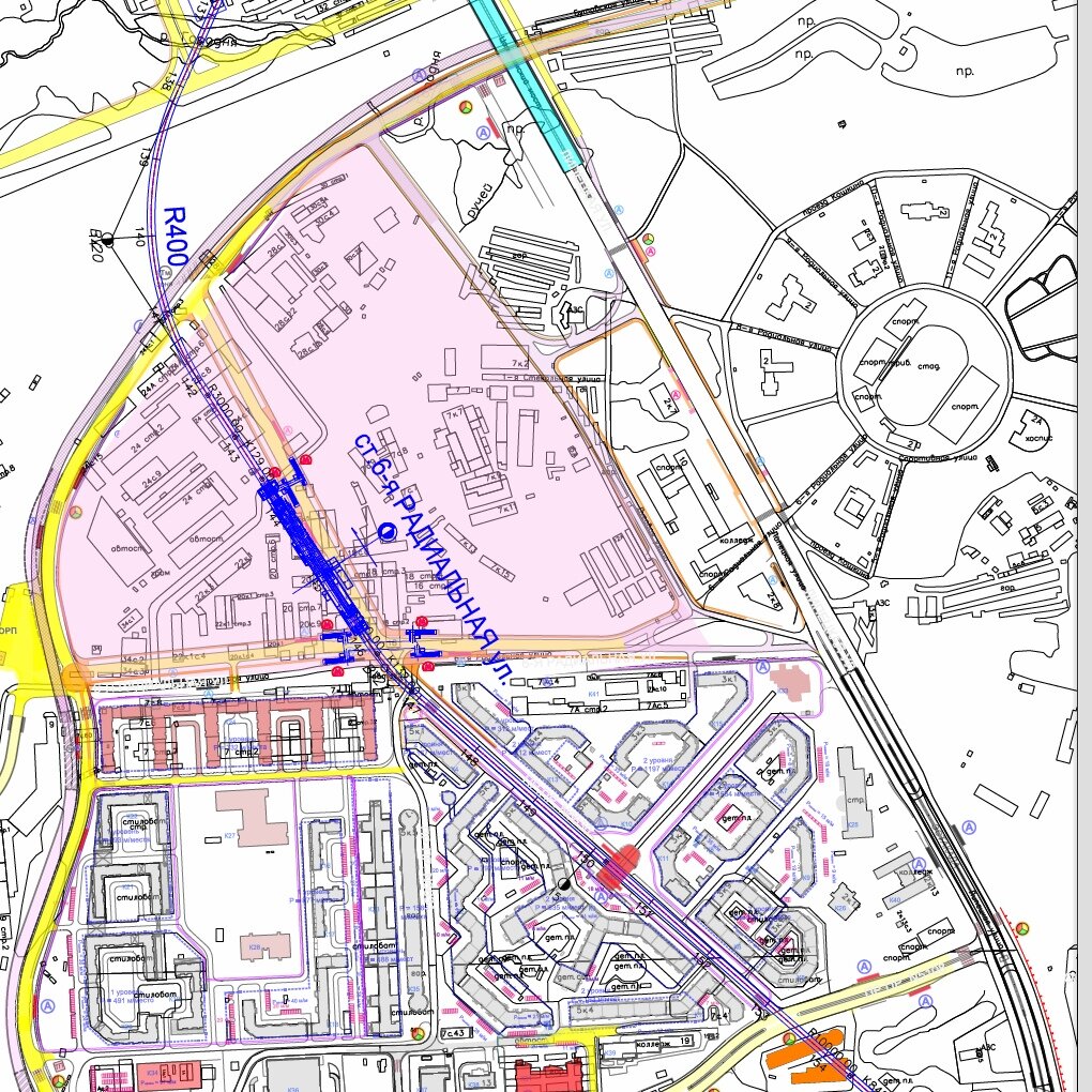 Проект планировки тпу царицыно
