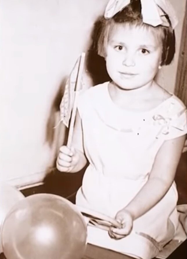 Татьяна Кравченко в детстве