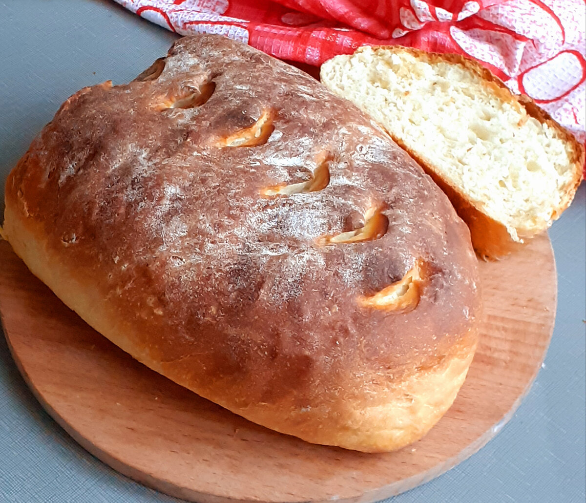 Пирог из ржаной муки на кефире
