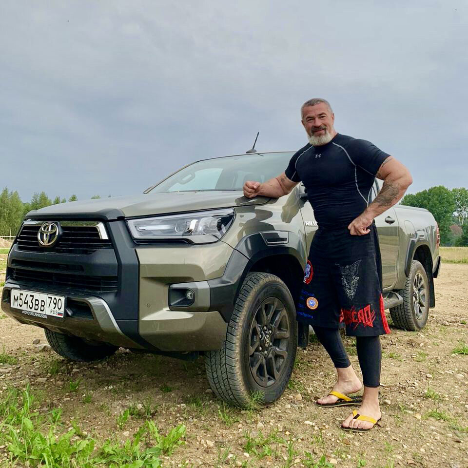 Сергей Бадюк на Toyota Hilux