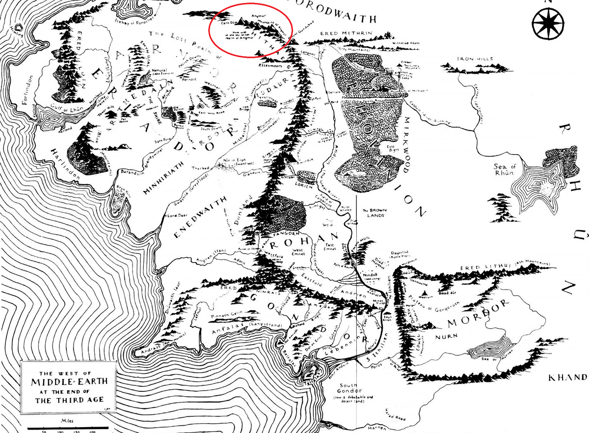 Карта средиземья из властелина колец на русском языке