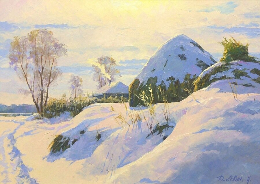 Художник Дмитрий Лёвин.