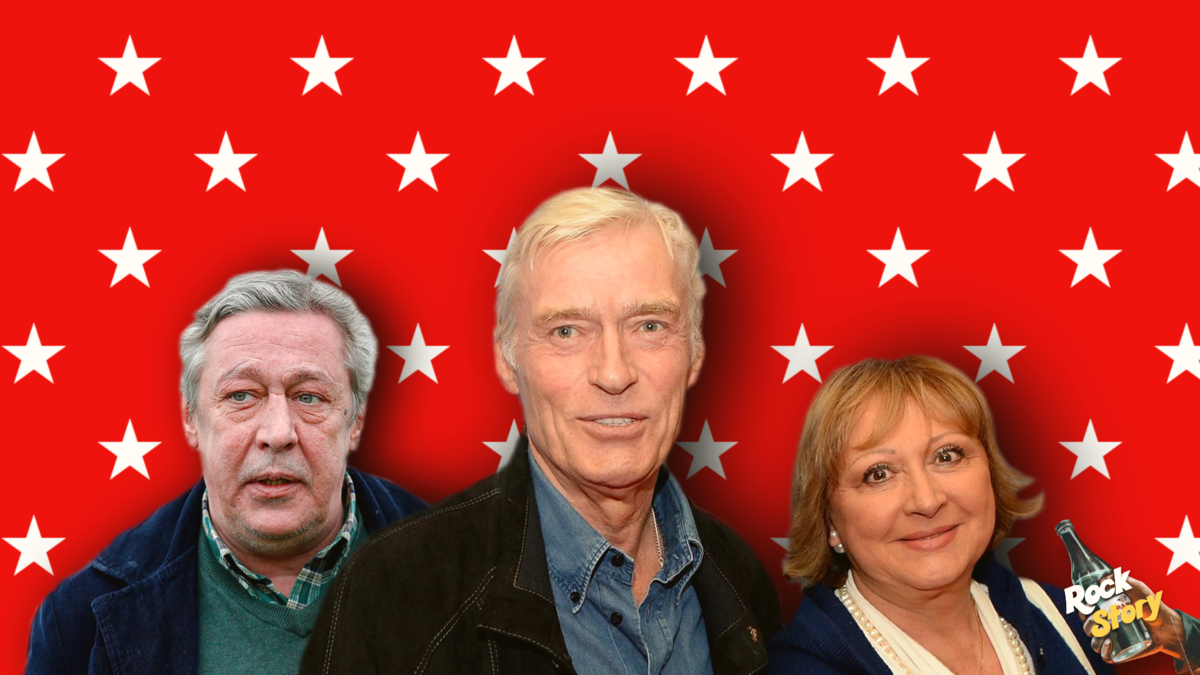 На фотографии: Михаил Ефремов, Борис Щербаков и Татьяна Бронзова