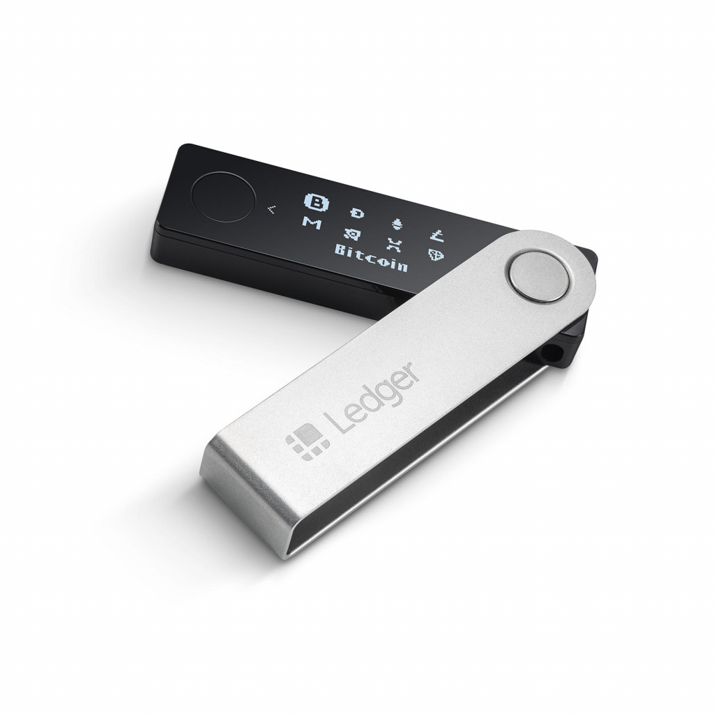 Аппаратный кошелек Ledger Nano X. Фото с сайта производителя. 