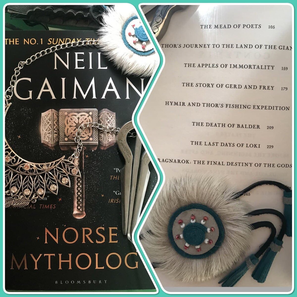 Norse Mythology, cover and content