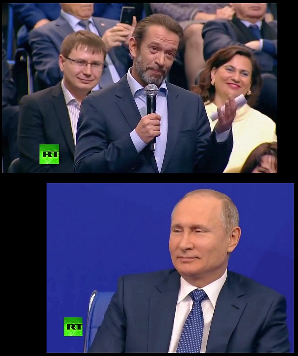 Во время встречи Путина с доверенными лицами, 2018 год