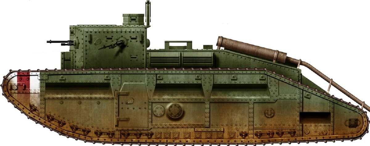 Быстрые британские танки. Часть 7. Medium Mark С "Hornet". 1918. "Ромб" здорового человека