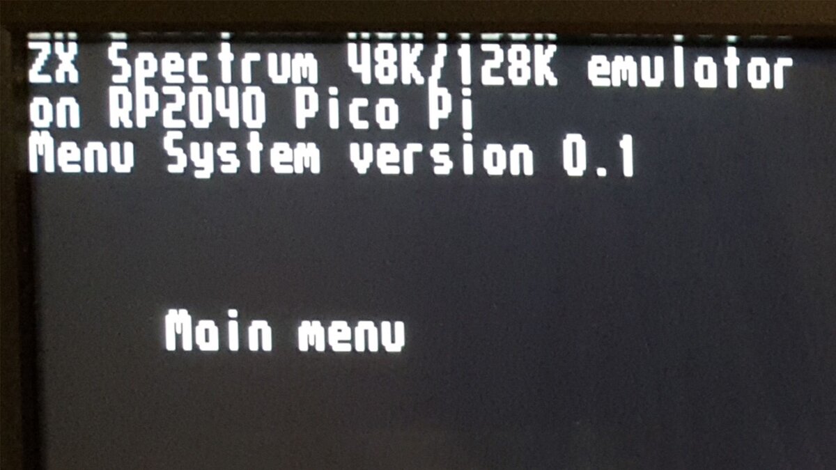 Эмулятор ZX Spectrum работает на Raspberry Pi Pico. | IT-Channel | Новости  технологий | Дзен