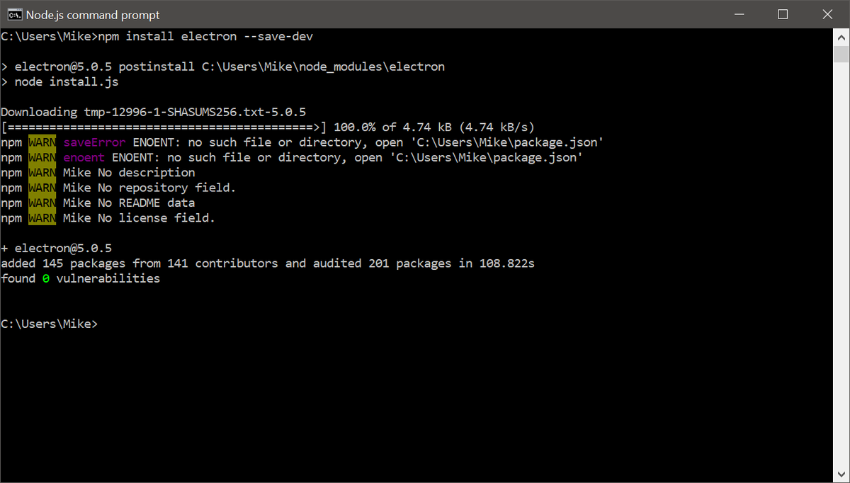 Установка npm. Пакетные менеджеры npm.