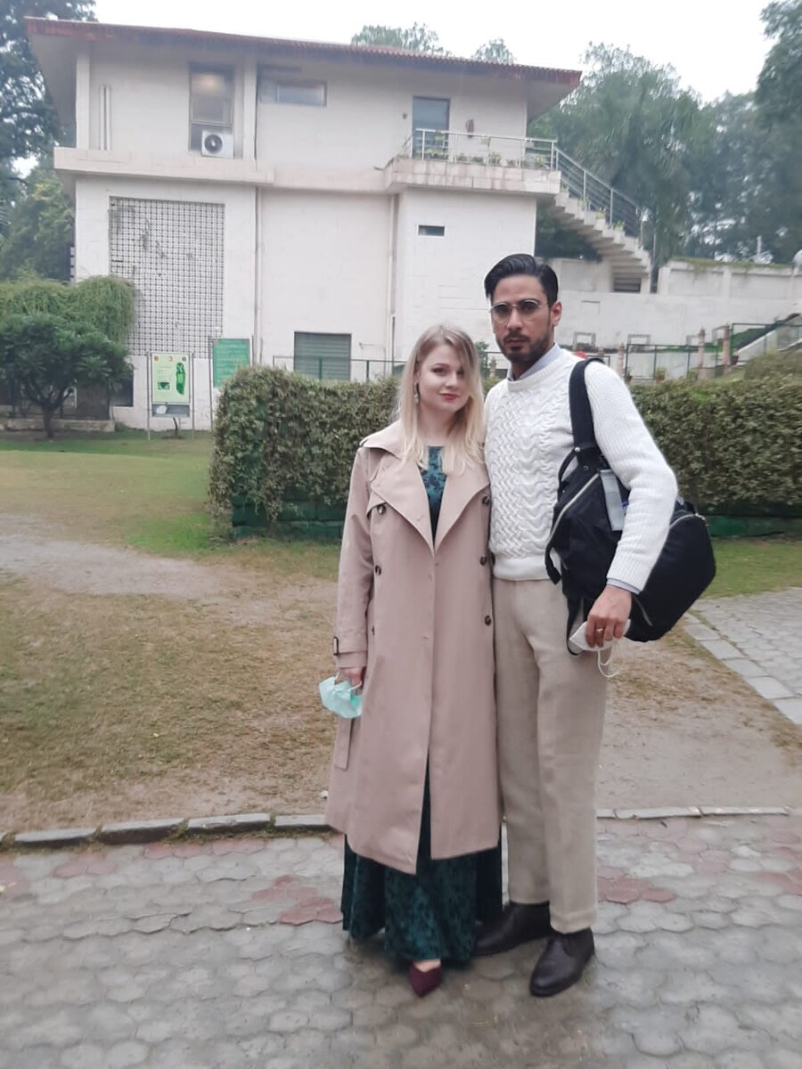 В Индии. Фото из личного архива 