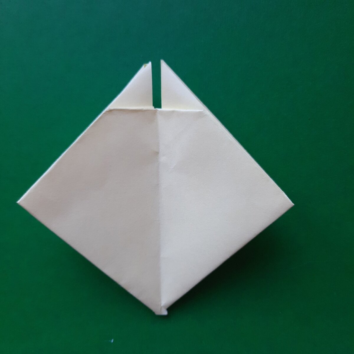 Тюльпан оригами схема