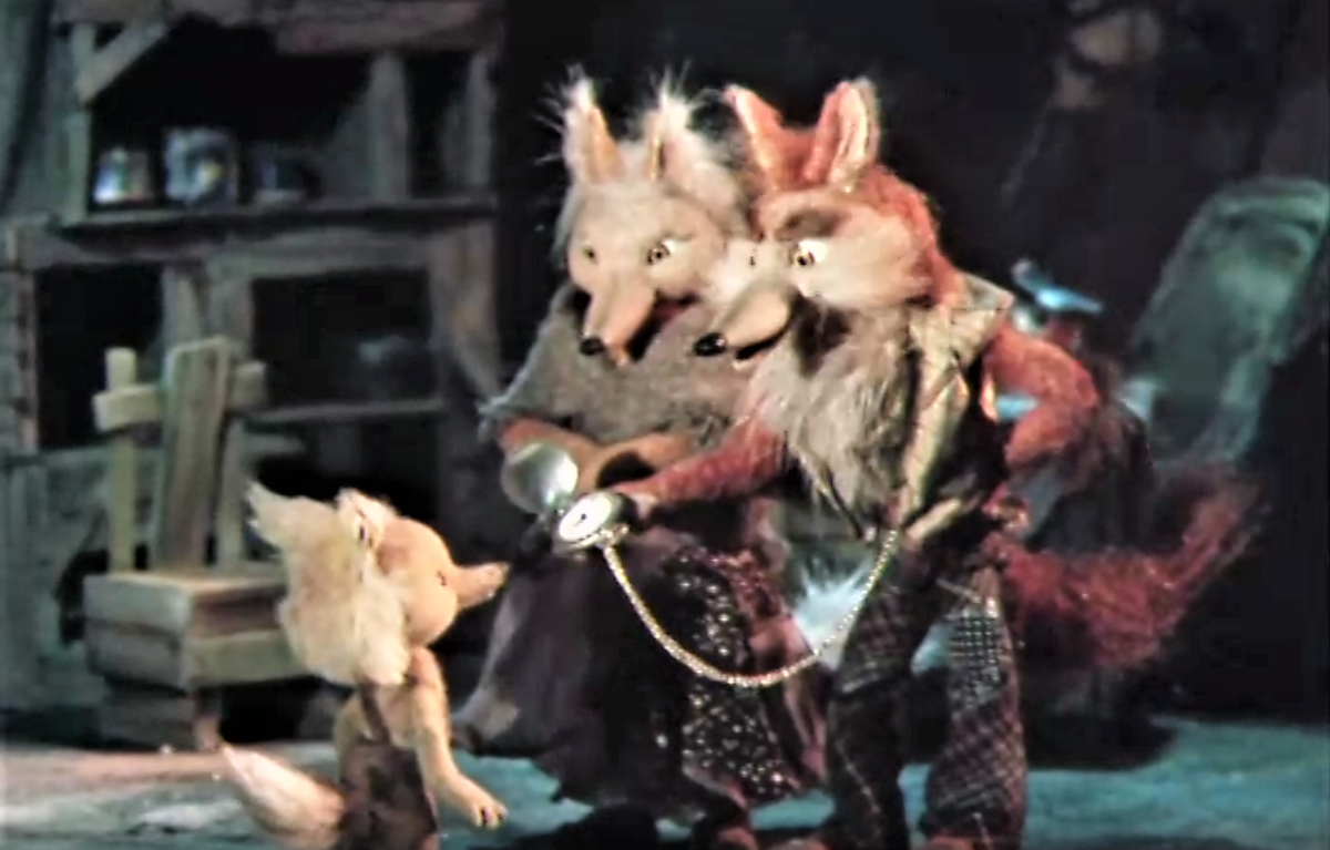 Кадр из мультфильма "Маленький Рыжик" (1982)