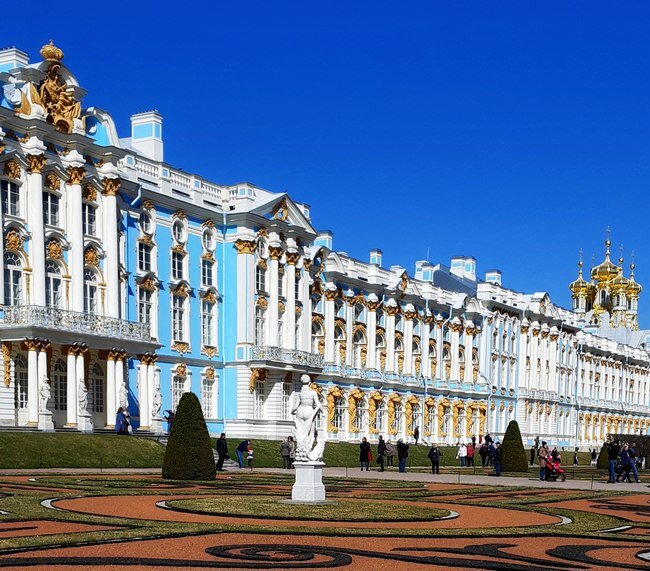 Екатерининский дворец в Царском Селе /фото из личного архива/