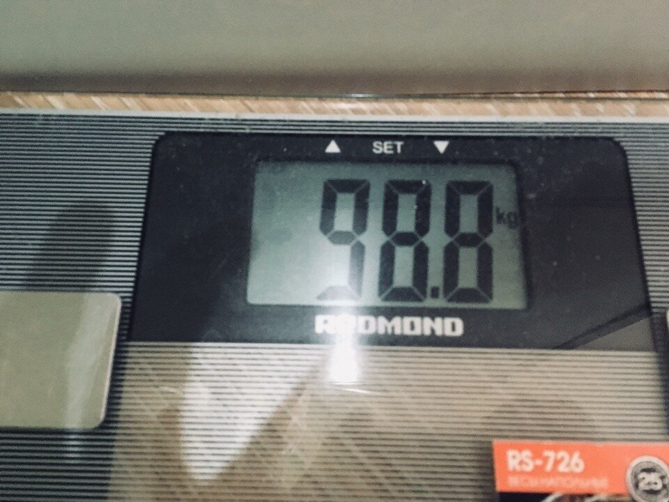 5 июля - минус 1,6 килограмма