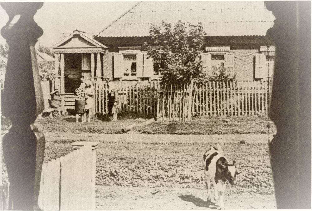 Здесь жил Николай Ефимович Родимов. Село Подгоры. 1969 г.