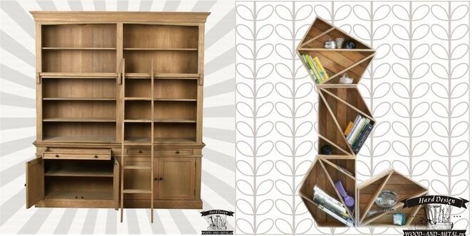 В Скандинавских интерьерах обычно нет "исторической составляющей", поэтому не так важно, будет это классический шкаф - библиотека или современный модульный стеллаж, главное - это натуральное теплое дерево!