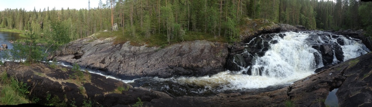 Водопад Кумиокоски